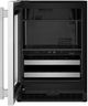 KitchenAid® 24" 4.8 Cu. Ft. Black and Stainless Steel Undercounter Beverage Centre-1