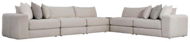 Bernhardt Vista Bernhardt Living Beige Ottoman-0