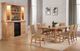ECI Furniture Logan’s Edge Natural Trestle Dining Table-1