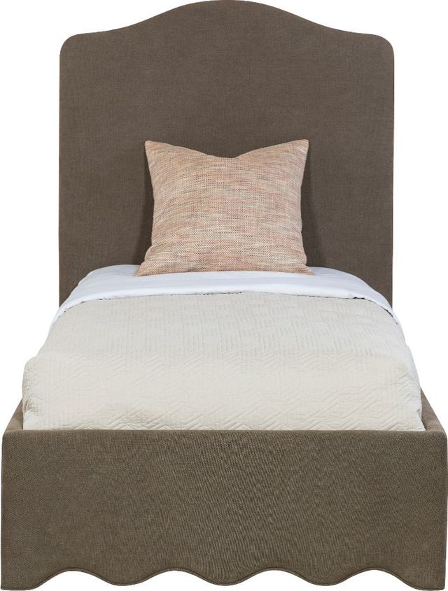 Hooker® Furniture Commerce and Market Liv Broadway Coffee Youth Twin Upholstered Panel Bed-3