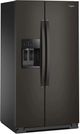 Whirlpool® 36 in. 28.7 Cu. Ft. Black Stainless Steel Side-by-Side Refrigerator-1
