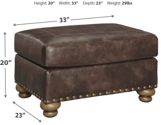 Signature Design by Ashley® Nicorvo Coffee Ottoman-1