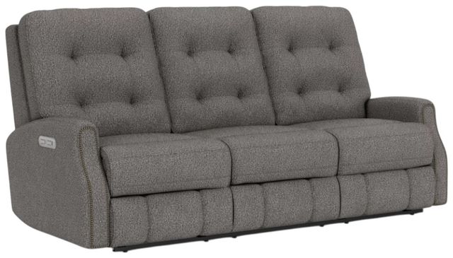 Flexsteel® Customizable Devon Power Reclining Sofa with Power Headrests-0