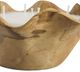 A & B Home Brown/White 4" Teak Candle Holder-3