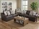 Corbin Brown Loveseat-1