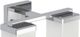Moen® 90°™ Chrome Two Globe Bath Light-1
