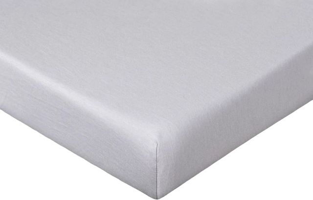 BEDGEAR® Hyper-Wool Performance® Light Gray Crib Fitted Sheet-1