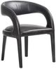 Four Hands Hawkins Sonoma Black Dining Arm Chair-0