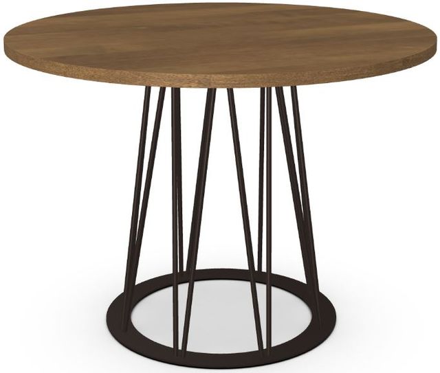Amisco Customizable Calypso Round Dining Table with 42" Birch Veneer Top-0