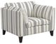 Emerald Home Elsbury Gray/White Accent Chair-0