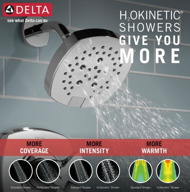 Delta Stryke® 17 Series Lumicoat® Chrome Shower Only-2