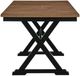 Signature Design by Ashley® Wildenauer 5-Piece Black/Brown Counter Height Dining Set-3