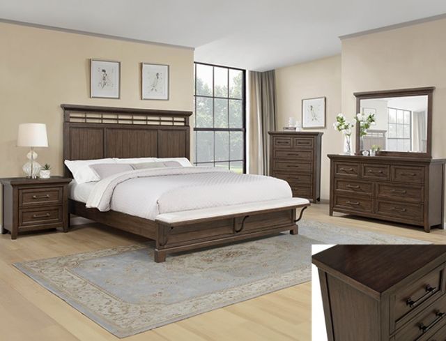 Crown Mark Beckett Brown Dresser-1