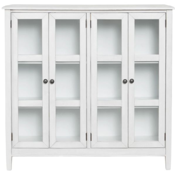 Signature Design by Ashley® Kanwyn Whitewash Accent Cabinet-1