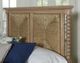 Vaughan-Bassett Scotsman Natural Maple California King Panel Bed with Seagrass Headboard-1