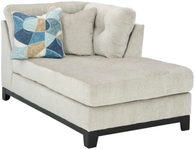 Benchcraft® Maxon Place 3-Piece Stone Left-Arm Facing Sectional and Chaise -3