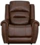 Flexsteel® Oscar Pumpernickel Brown Power Lift Recliner with Power Headrest-1