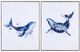 Crestview Collection Whales Tails 2-Piece Wall Art Set-0