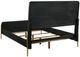 Coaster® Arini Black/Natural California King Panel Bed -2