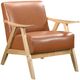 Homelegance® Damala Matt Brown/Natural Accent Chair-0