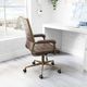 Zuo® Modern Auction Espresso Office Chair-4