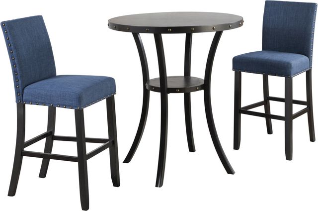 New Classic® Home Furnishings Crispin Smoke Bar Table-4