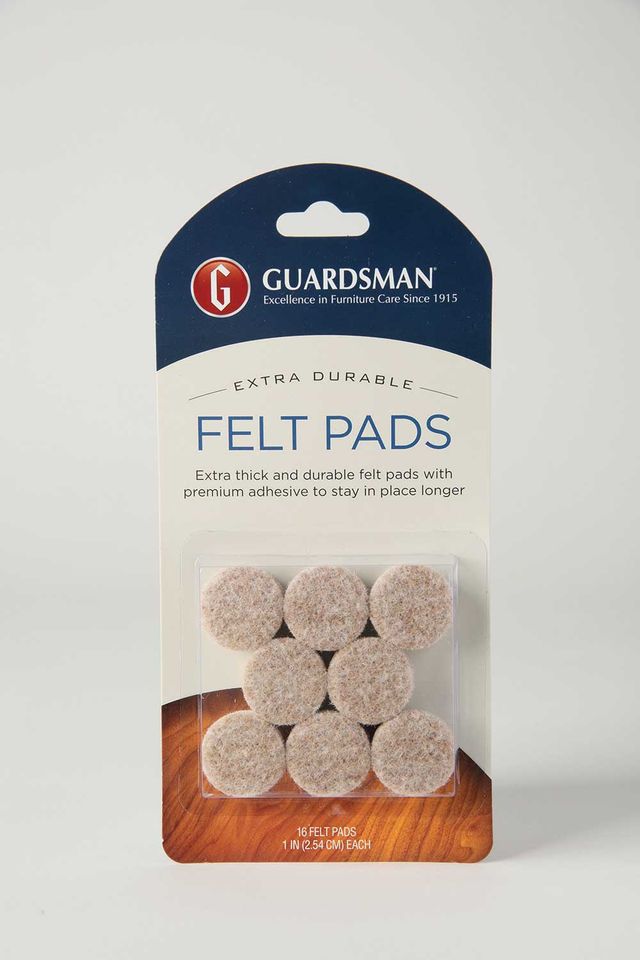 Guardsman® 1 inch Felt Pads Beige 16 ct. 10/Tray-1