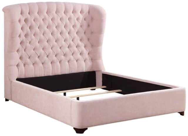 Homelegance® Cameo Pink Eastern King Panel Bed-3