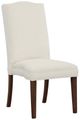 Fairfield® Customizable Entree Dining Camel Tall Back Stack Chair with Tobacco Legs-0