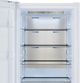 FORNO® Maderno Espresso 28" 13.6 Cu. Ft. White Built-In Convertible Column Refrigerator with Antique Brass Handles-1