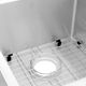 ZLine Jackson Satin Stainless Steel 10" Undermount Double Bowl Kitchen Sink with Bottom Grid-3