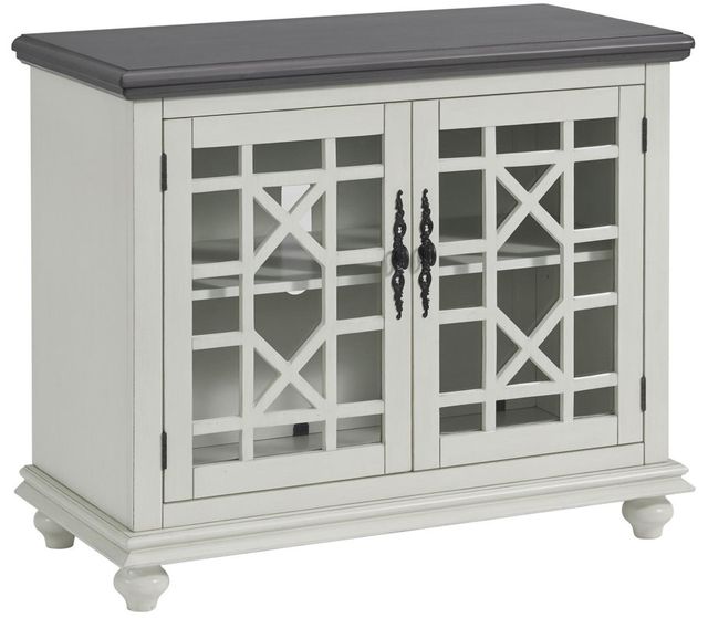 Martin Svensson Small Spaces Gray/White Entertainment Console-0