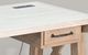 Sunny Designs™ Vivian Light Gray/Wheat Writing Desk-2
