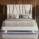 New Classic® Home Furnishings Europa White Queen Panel Bed-1