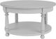 Riverside Furniture Winston Aged Cotton Round Cocktail Table-0