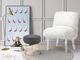 TOV Furniture by TOV Slashed Grey Nina Velvet Stool-2