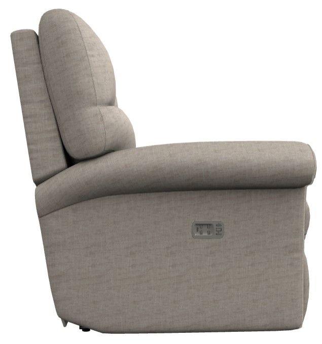 La-Z-Boy® Robin Taupe Power Reclining Loveseat with Headrest and Lumbar-2