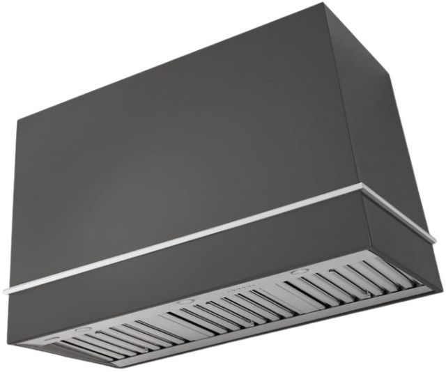 AGA Loge 48" Slate Wall Mounted Range Hood  with Polished Chrome Trim-0