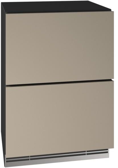 U-Line® Home Collection 24" 5.1 Cu. Ft. Panel Ready Refrigerated Drawers-4