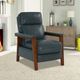 BarcaLounger® Ashland Roma-Bluegray Manual Recliner-2