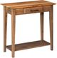 Country Classic Collection Customizable Simplicity Console Table with Drawer and Shelf-0