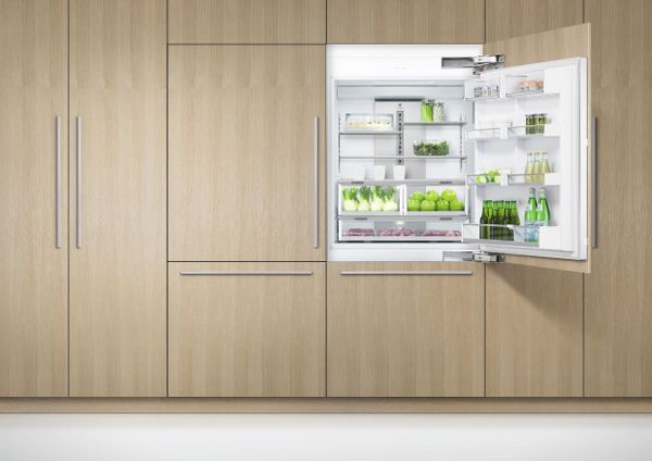 Fisher & Paykel Series 7 16.8 Cu. Ft. Panel Ready Built In Bottom Freezer Refrigerator