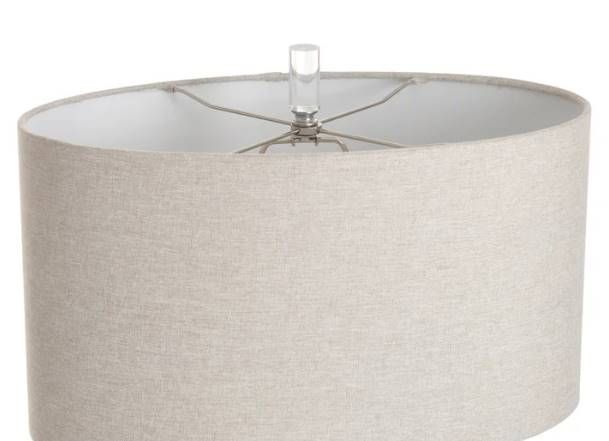Stylecraft Silver Burst Brushed Brown Table Lamp -3