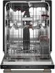 KitchenAid® 24" Black Ore 360° Max Jets™ Third Rack Top Control Built-In Dishwasher with ProDry™ System-2