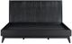 Armen Living Carnaby Black Brushed King Platform Bed-1