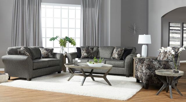 Hughes Furniture® 4600 Stoked Ashes Loveseat-1
