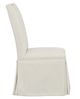 Fairfield® Customizable Entree Dining Pull Tall Back Skirted Dining Chair with Mica Legs-2