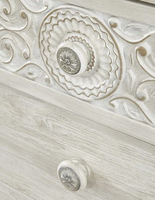Signature Design by Ashley® Paxberry Whitewash Nightstand-4