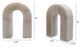 A & B Home White Decorative Sculpture-5