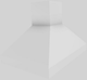 Vent-A-Hood® 42" White Euro-Style Island Range Hood-3